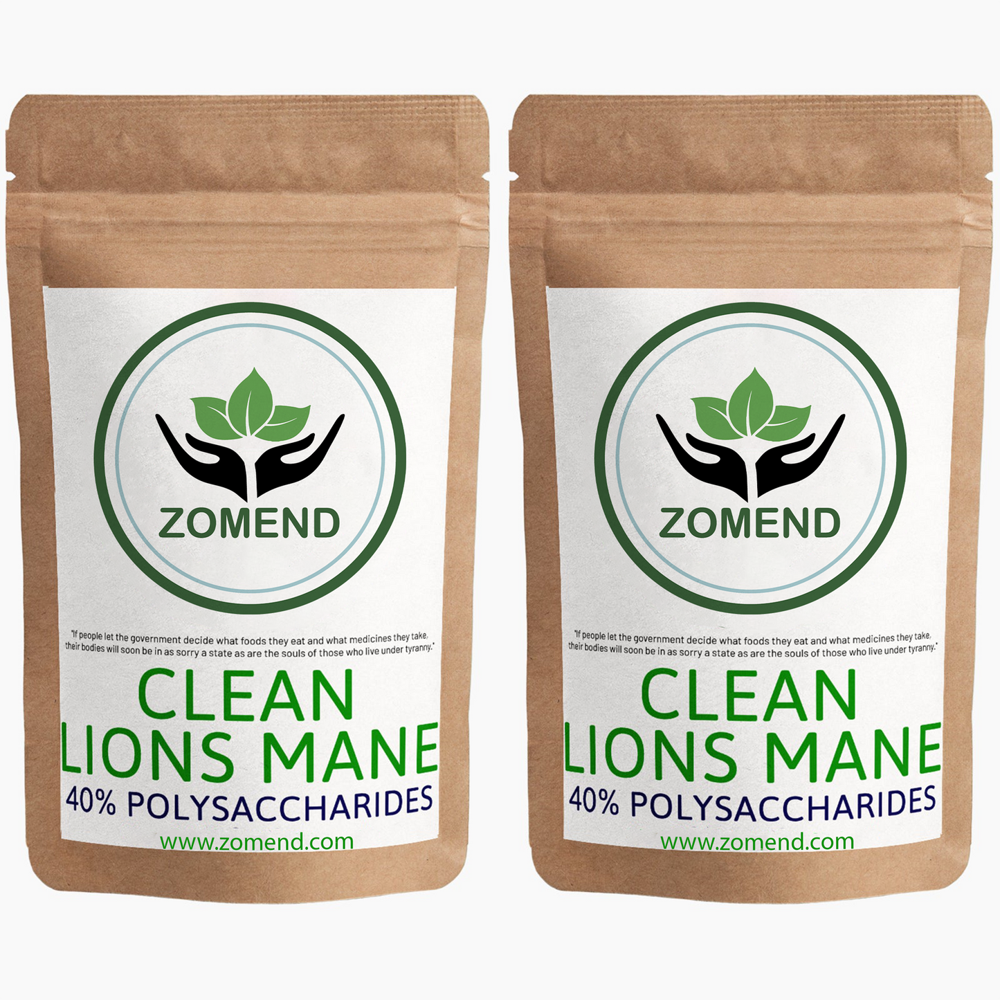 CLEAN GENUINE LIONS MANE EXTRACT + UPTAKE BLEND
