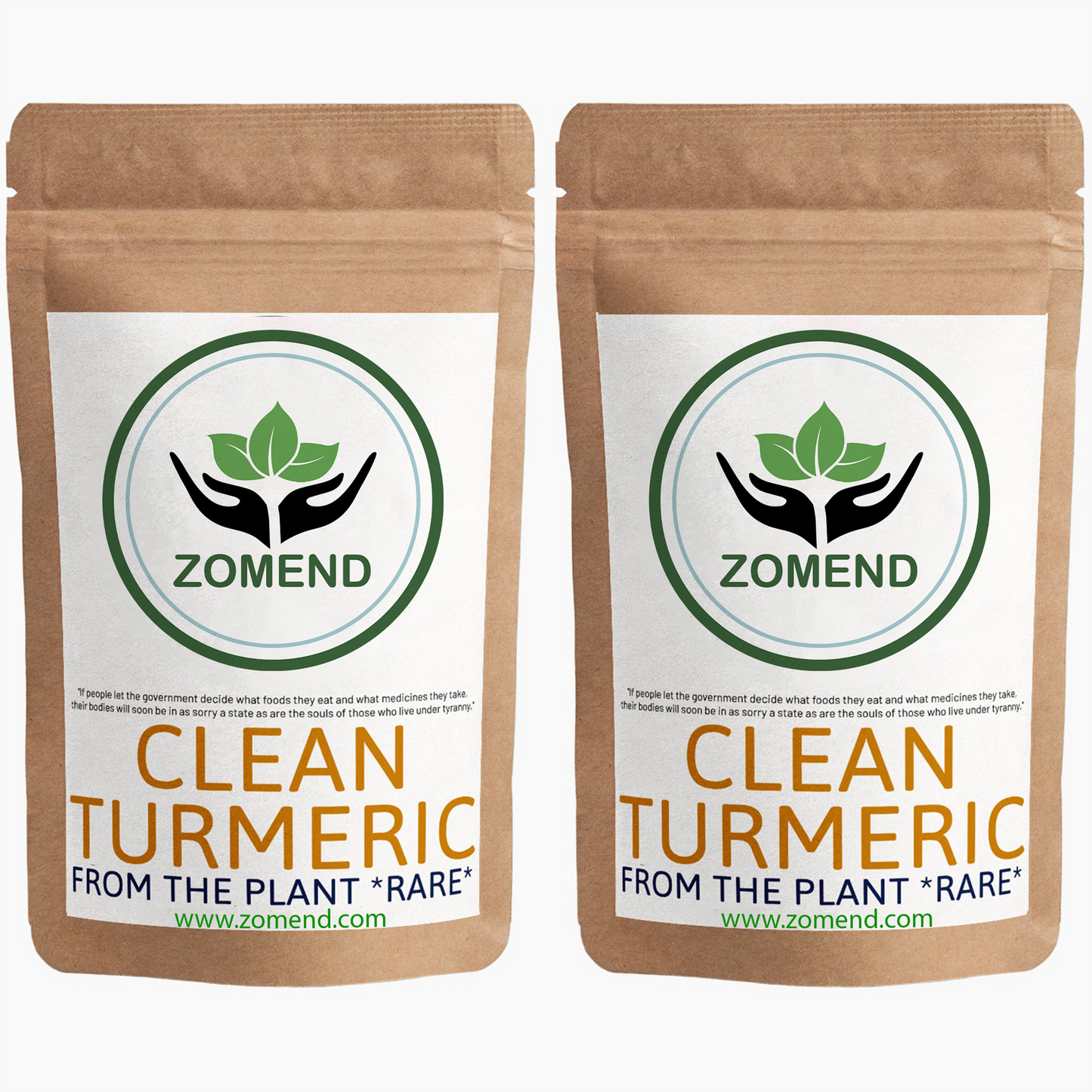 CLEAN GENUINE INDIAN TURMERIC EXTRACT + UPTAKE BLEND