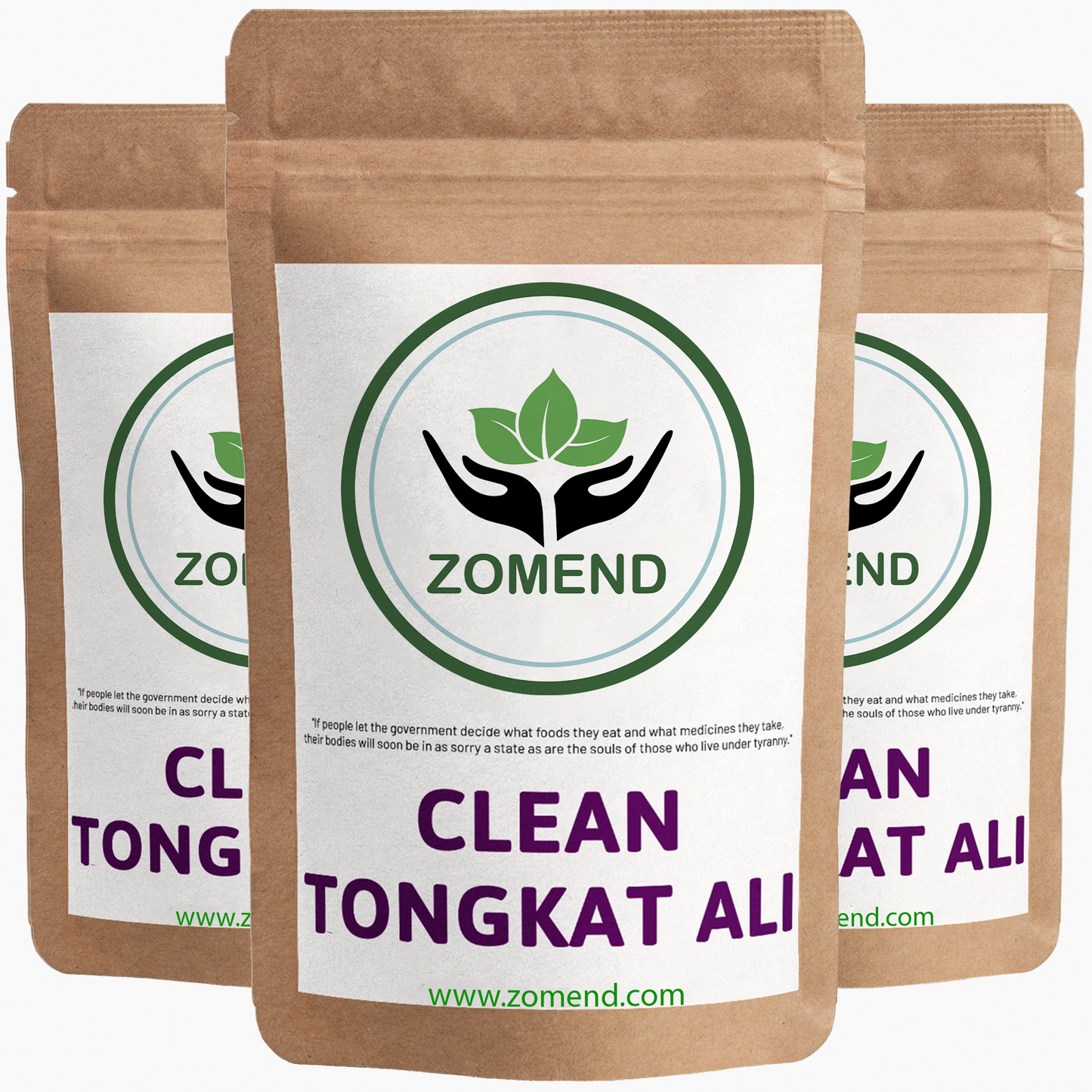 ZOMEND ® CLEAN TONGKAT ALI 669MG (133,800MG)