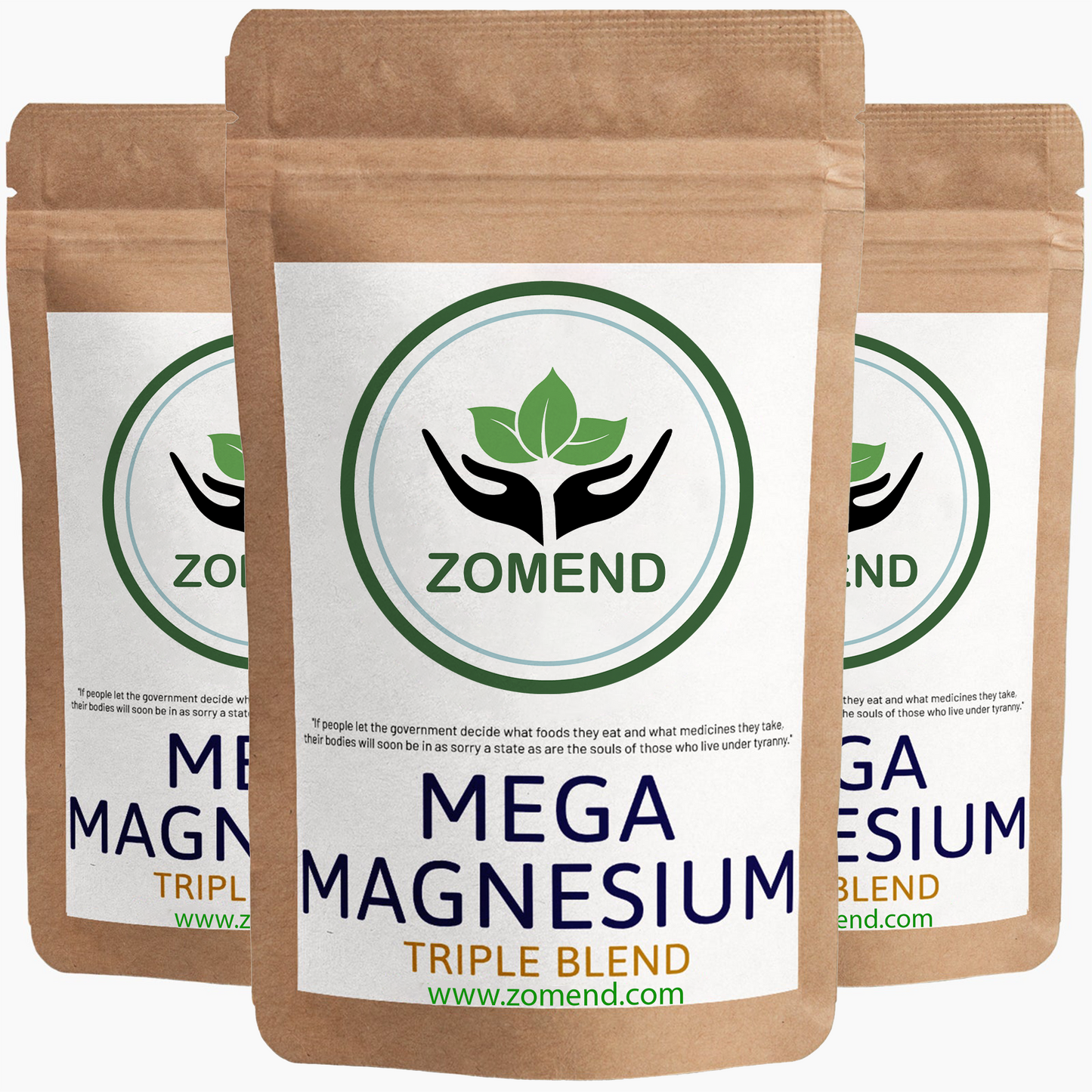 ZOMEND ® CLEAN GENUINE MAGNESIUM 1,404MG (MEGA MAG)