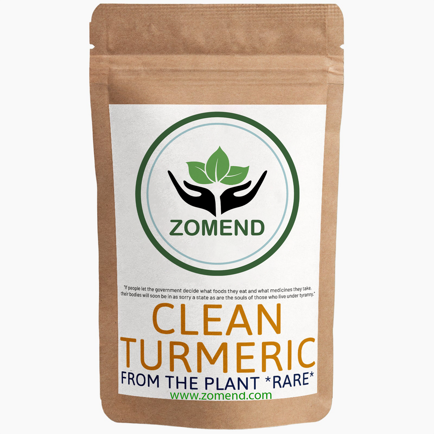 CLEAN GENUINE INDIAN TURMERIC EXTRACT + UPTAKE BLEND