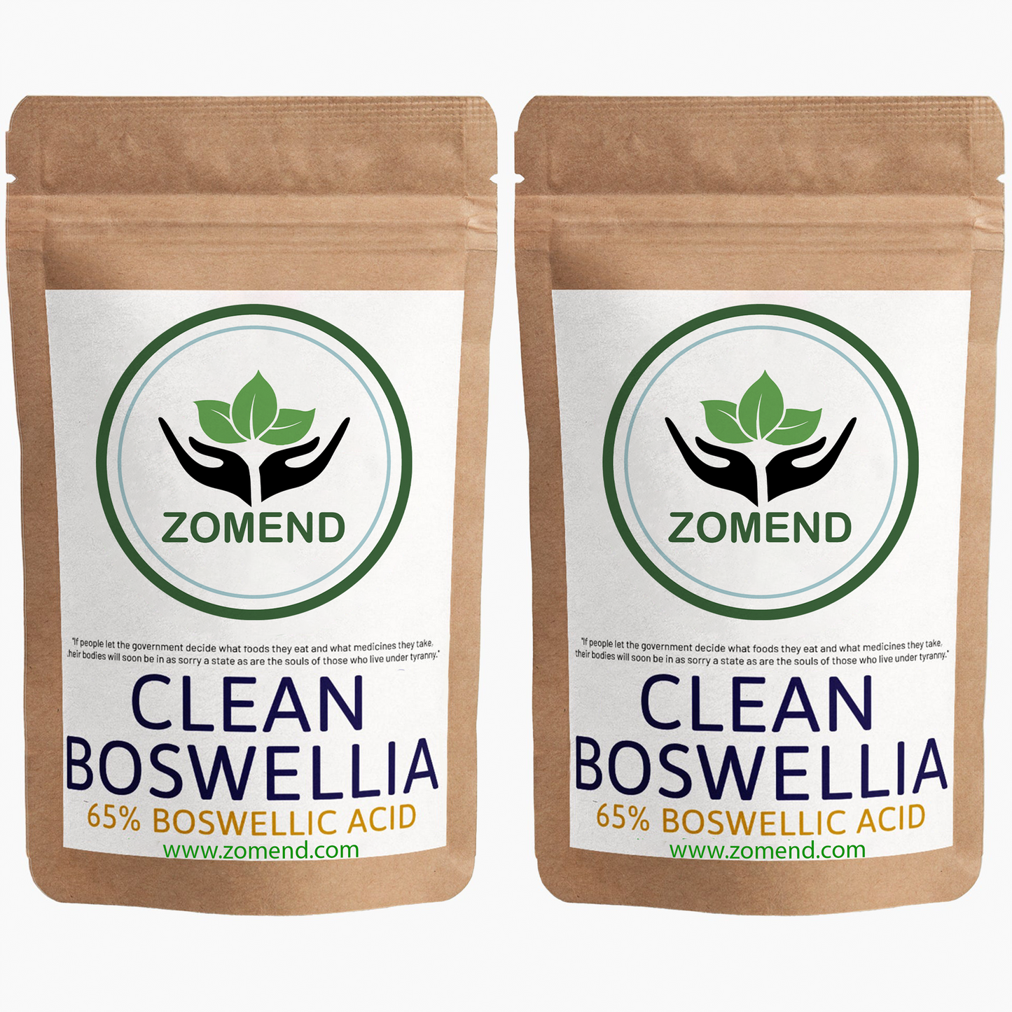 ZOMEND ® CLEAN GENUINE BOSWELLIA EXTRACT + UPTAKE BLEND
