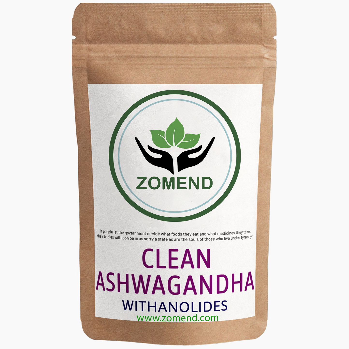 CLEAN GENUINE ASHWAGANDHA + UPTAKE BLEND