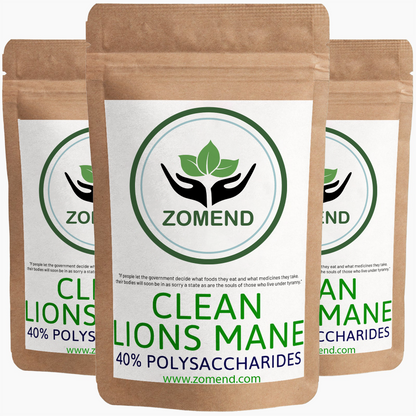 CLEAN GENUINE LIONS MANE EXTRACT + UPTAKE BLEND